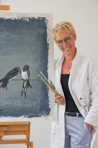 L'artiste hollandais au couteau à palette en Midi-Pyrénées 